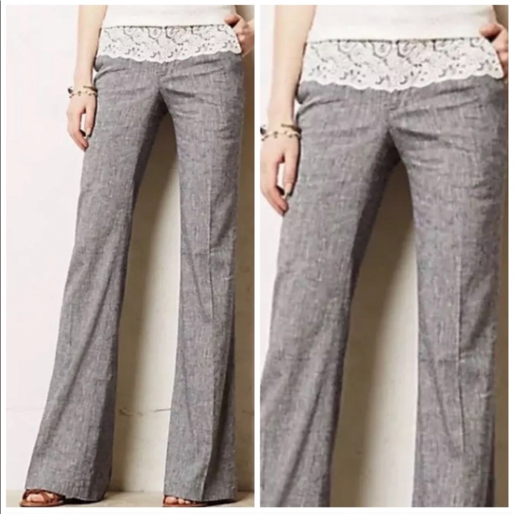 ⬇️$35 SOLD AT ANTHRO LINEN PANTS